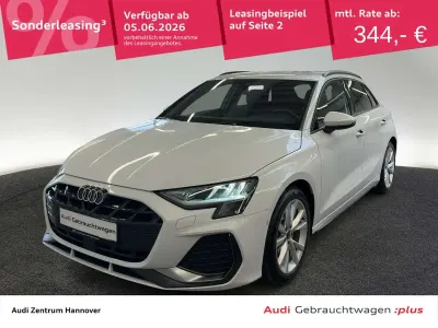 Gebraucht Audi A3 S-Line 150 PS (110 kW) 2024 2y gletscherweiß metallic (metallic) Limousine