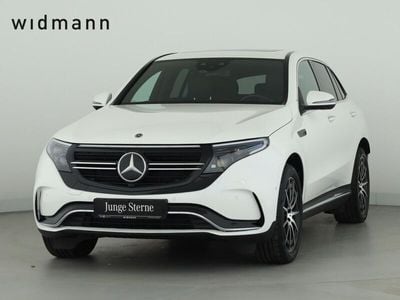 Gebraucht Mercedes EQC400 AMG 300 kW (408 PS) 2021 Unilack polarweiß SUV