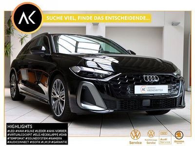 Mythosschwarz metallic Neu 2025 Audi A5 S-Line Kombi | 48.840 € (Superpreis)