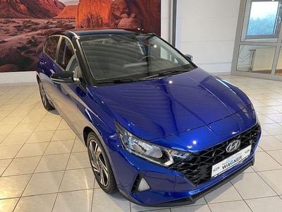 Blau Gebraucht 2021 Hyundai i20 Intro Edition Limousine | 12.490 € (Fairer Preis)