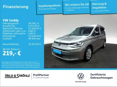 Gebraucht VW Caddy Life 116 PS (85 kW) 2024 Mojave beige metallic Van / Kleinbus