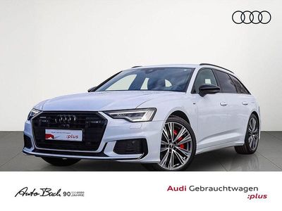 Gebraucht Audi A6 S-Line 367 PS (269 kW) 2023 Gletscherweiß metallic Kombi