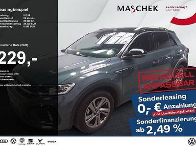 Gebraucht VW T-Roc R-line 150 PS (110 kW) 2025 Indiumgrau metallic schwarz SUV