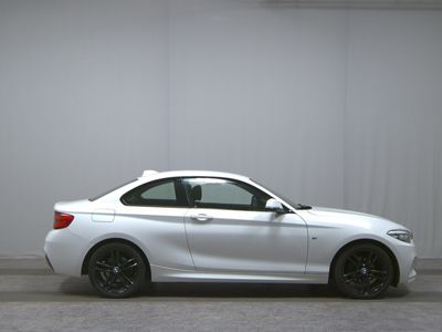 gebraucht BMW 218 dA Coupé M-Sport Navi LED PDC