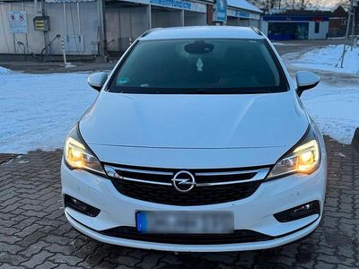 Gebraucht Opel Astra 110 PS (80 kW) 2017 Weiß Kombi