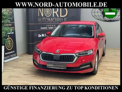 Gebraucht Skoda Octavia G-TEC Ambition 131 PS (96 kW) 2022 Rot Limousine