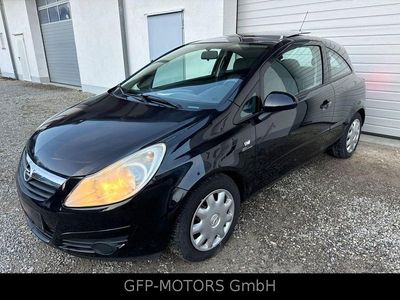Gebraucht Opel Corsa Edition 60 PS (44 kW) 2007 Schwarz Kleinwagen