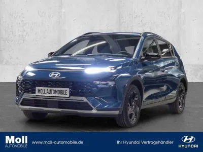 Neu Hyundai Bayon Blackline 90 PS (66 kW) 2026 Vibrant blue / mic SUV