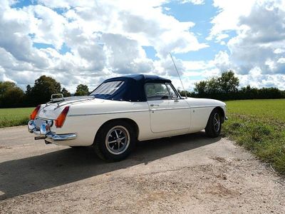 Brugt MG B 94 HK (69 kW) 1972 Hvid Cabriolet