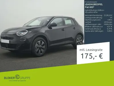 Neu Fiat 600 Business 101 PS (74 kW) 2026 Schwarz SUV