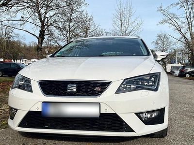 Gebraucht Seat Leon ST FR 125 PS (91 kW) 2017 Weiß Kombi