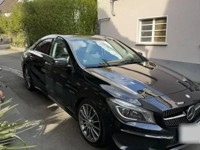 Używany Mercedes CLA250 AMG 211 KM (155 kW) 2014 Czarny Sedan/Limuzyna