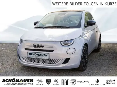 Neu Fiat 500C La Prima 65 PS (47 kW) 2026 Schwarz Cabrio