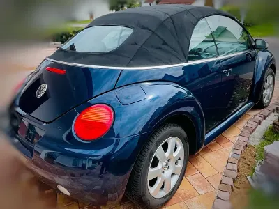 Gebraucht VW New Beetle Cabriolet Highline 102 PS (75 kW) 2003 Blau Cabrio