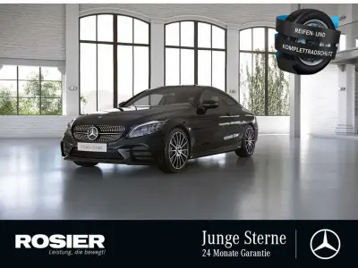 Gebraucht Mercedes C300 AMG 258 PS (189 kW) 2024 Obsidianschwarz Coupé