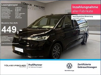 Second-hand VW Multivan Goal 177 CP (130 kW) 2025 Negru Monovolum