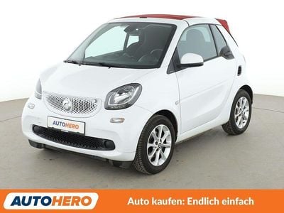 Gebraucht Smart ForTwo Cabrio Basis 71 PS (52 kW) 2017 Weiß Cabrio