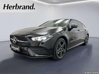 Gebraucht Mercedes CLA250e AMG 160 PS (117 kW) 2021 Unilack nachtschwarz Limousine