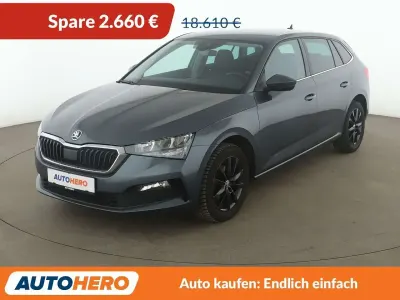 Gebraucht Skoda Scala Style 150 PS (110 kW) 2020 Seda quartz/quartz grey Kleinwagen