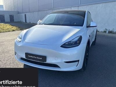 Weiß Gebraucht 2023 Tesla Model Y SUV | 35.100 € (Fairer Preis)