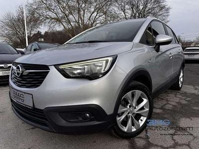Gebraucht Opel Crossland X Edition 110 PS (80 kW) 2019 Argon silber/ice silver (m2) SUV