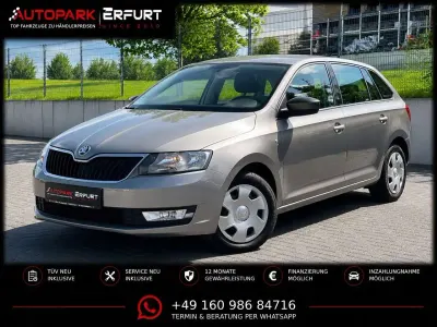 Gebraucht Skoda Rapid Ambition 105 PS (77 kW) 2014 Beige Kleinwagen