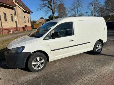 Gebraucht VW Caddy Maxi 102 PS (75 kW) 2012 Weiß Van / Kleinbus