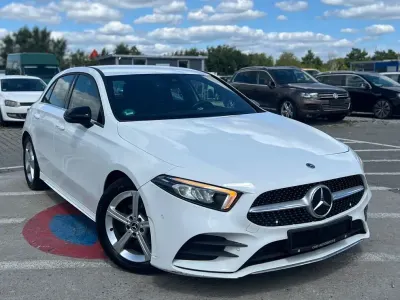 Gebraucht Mercedes A200 AMG 163 PS (119 kW) 2018 Weiß Limousine