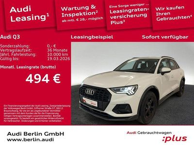 Gebraucht Audi Q3 Advanced Plus 150 PS (110 kW) 2025 Gletscherweiß metallic SUV
