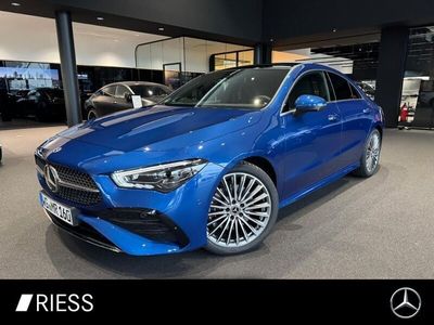 Gebraucht Mercedes CLA200 AMG 163 PS (119 kW) 2024 Blau Coupé