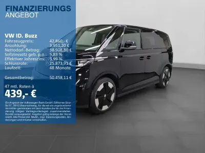 Gebraucht VW ID. Buzz Pro 150 kW (204 PS) 2024 Schwarz Van / Kleinbus