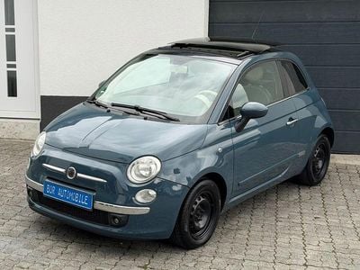 Gebraucht Fiat 500 Lounge 69 PS (50 kW) 2009 Blau Cabrio