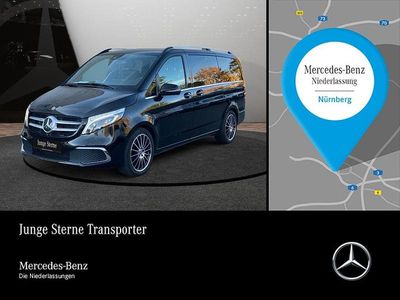 Schwarz Gebraucht 2020 Mercedes V300 Exclusive Van / Kleinbus | 57.980 € (Fairer Preis)