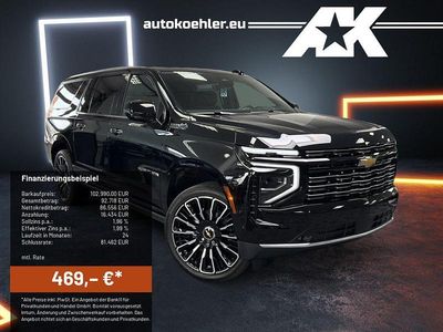 Neu Chevrolet Suburban 420 PS (308 kW) 2026 Schwarz SUV