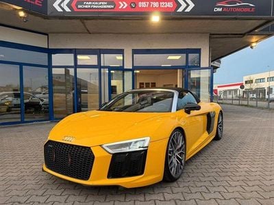 Usata Audi R8 Spyder Sport 540 CV (397 kW) 2018 Giallo Cabrio