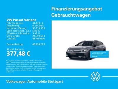 Diabasgrau metallic Gebraucht 2024 VW Passat R-line Kombi | 41.430 € (Fairer Preis)