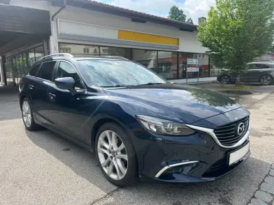 Gebraucht Mazda 6 Kizoku 150 PS (110 kW) 2018 Blau Kombi