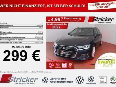 Gebraucht Audi A6 Design 265 PS (194 kW) 2022 Firmamentblau metallic (metallic) Kombi