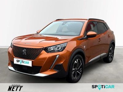 Gebraucht Peugeot e-2008 Allure 100 kW (136 PS) 2021 Orange SUV
