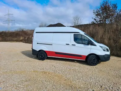 Gebraucht Ford Transit 101 PS (74 kW) 2015 Weiß Van / Kleinbus