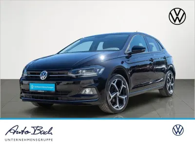 Gebraucht VW Polo Highline 95 PS (69 kW) 2018 Schwarz Kleinwagen