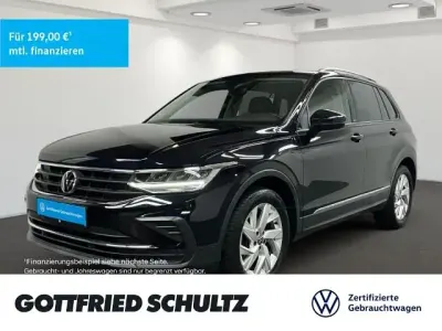 Gebraucht VW Tiguan Active 150 PS (110 kW) 2021 Schwarz SUV