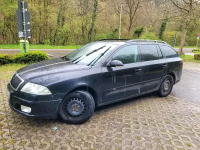 Brugt Skoda Octavia 160 HK (117 kW) 2008 Sort Stationcar