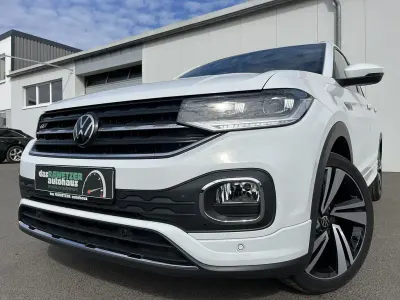 Gebraucht VW T-Cross R-line 110 PS (80 kW) 2022 Weiß SUV