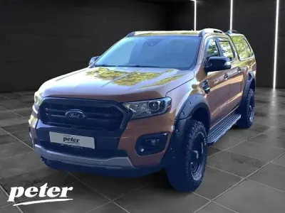 Gebraucht Ford Ranger Wildtrack 212 PS (155 kW) 2022 Orange Pickup