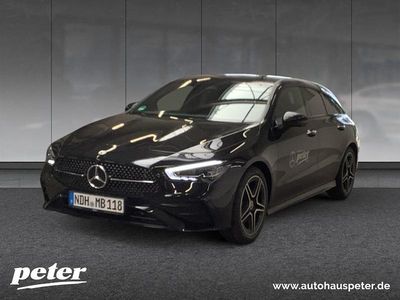 Metalliclack kosmosschwarz Gebraucht 2025 Mercedes CLA200 Shooting Brake AMG Kombi | 37.370 € (Fairer Preis)