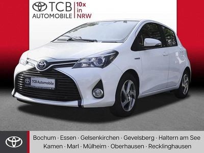 Usata Toyota Yaris Hybrid Basis 101 CV (74 kW) 2017 Bianco Utilitaria