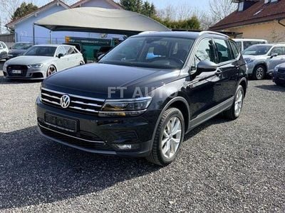 Gebraucht VW Tiguan Allspace Highline 200 PS (147 kW) 2021 Schwarz SUV