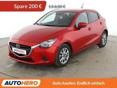 Gebraucht Mazda 2 Exclusive-Line 90 PS (66 kW) 2017 Rot Limousine