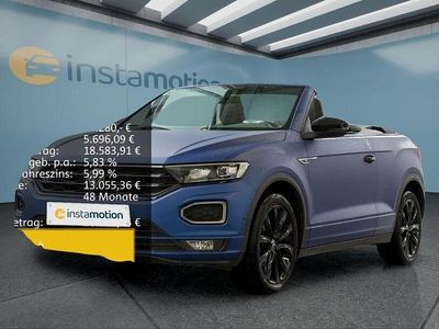 Second-hand VW T-Roc 150 CP (110 kW) 2021 Albastru SUV